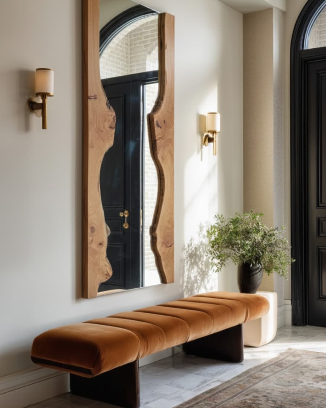 Boy Aynası – İki Yandan Canlı Kenarlı - Bodrum ayna model 2